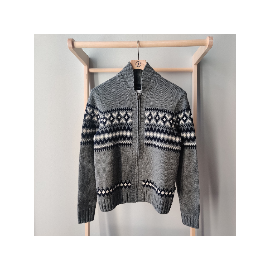 YSTIKSET: Lambswool Zipper Sweater