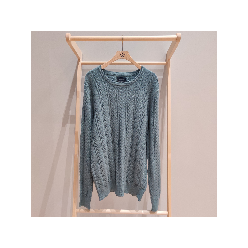 YSTIKSET: Torekov Cable O-Neck Sweater (XL)